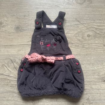 Robe velours 6 mois