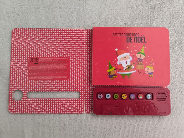 Livre sonore Petites comptines de Noël Milan - photo numéro 4