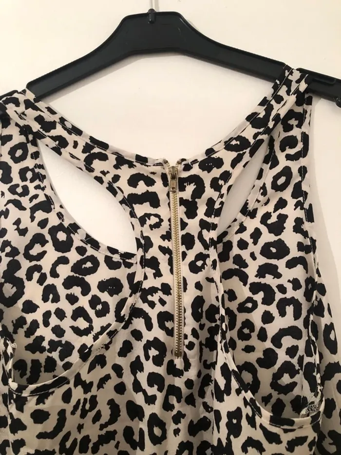 Débardeur léopard dos nageur - photo numéro 3