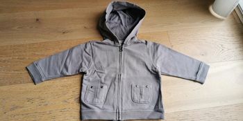 Gilet zippé grain de ble