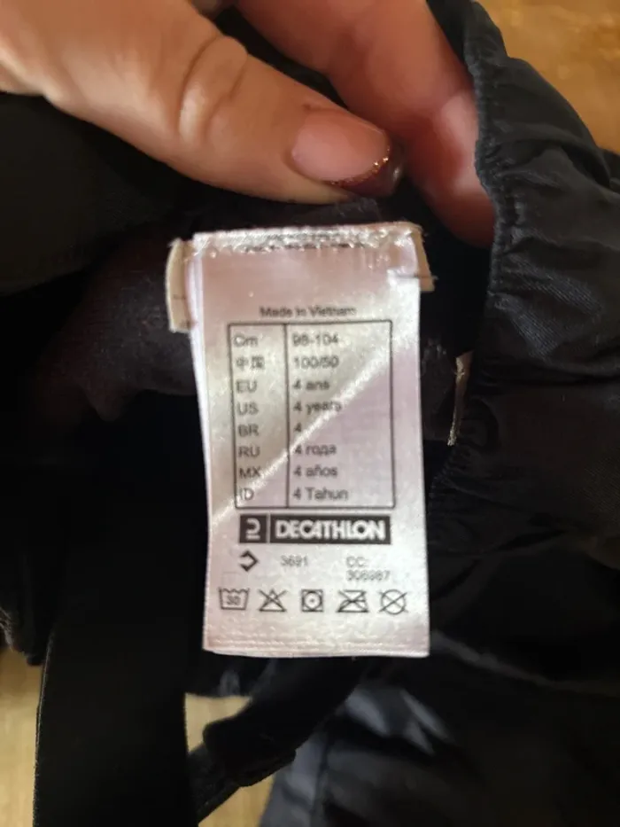 Pantalon ski avec bretelles - photo numéro 5
