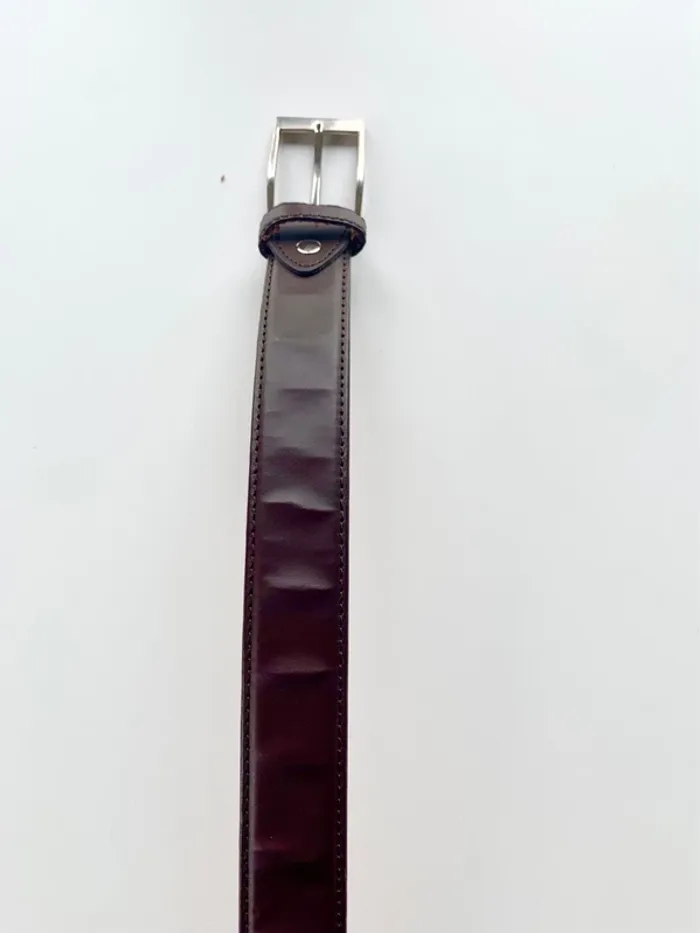 Ceinture marron véritable cuir - 111cm - photo numéro 4