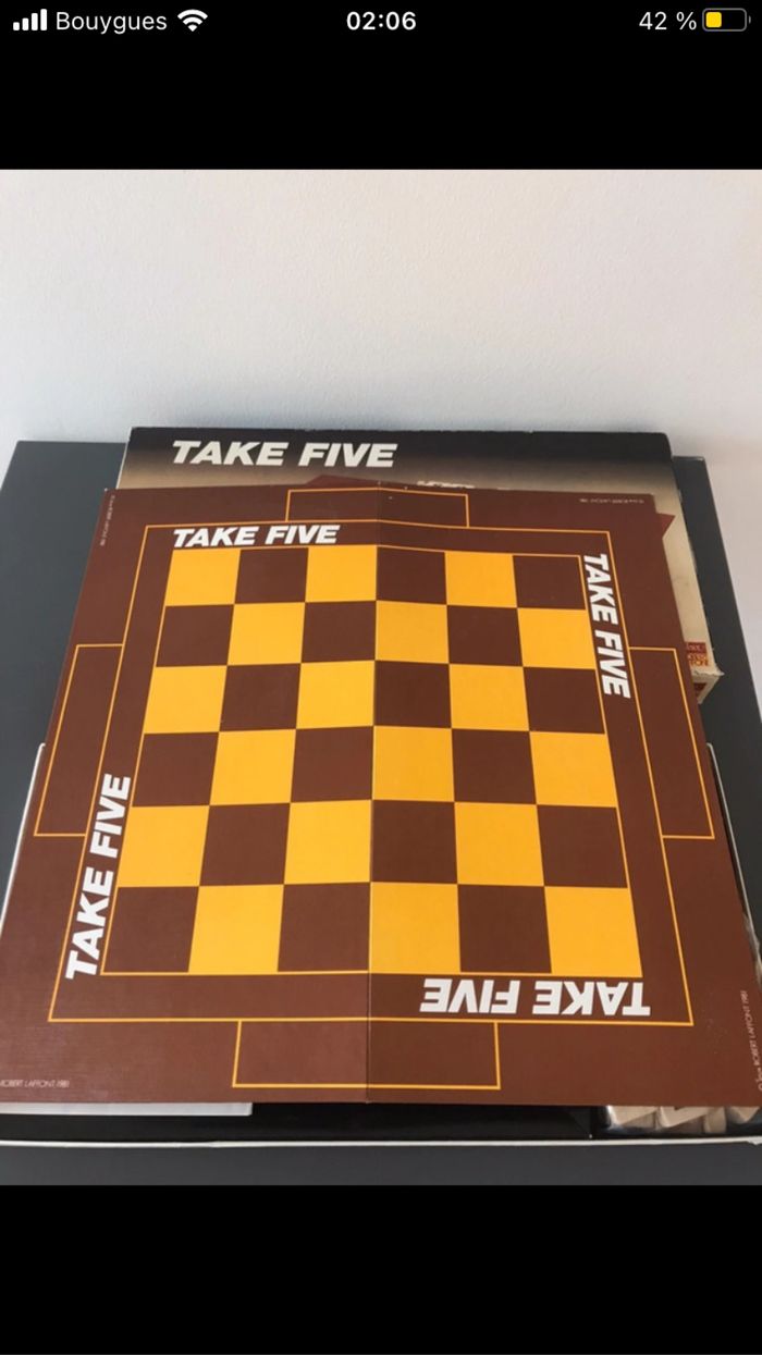 Jeu de société take five complet max gerchambeau - photo numéro 3