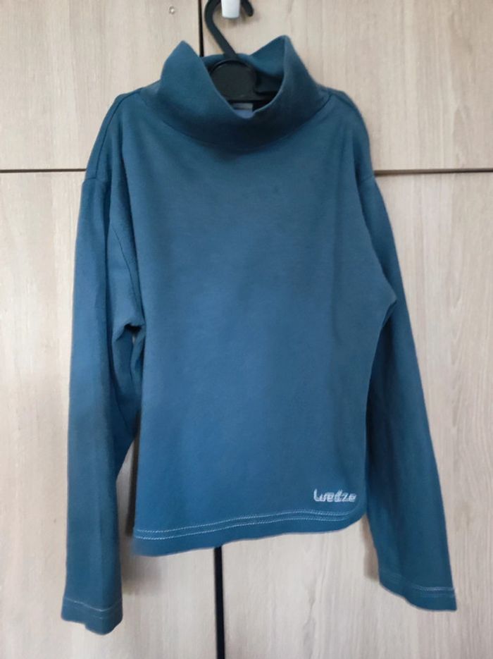 (sous) pull bleu Wedze 6 ans Decathlon création - photo numéro 6
