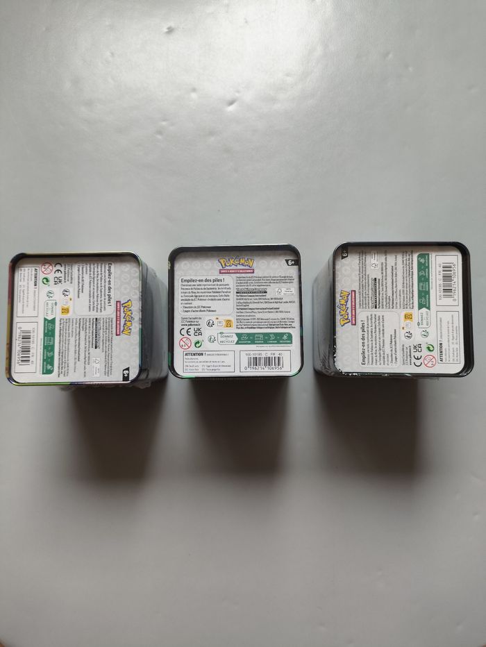 Pokémon lot tin cube - photo numéro 6