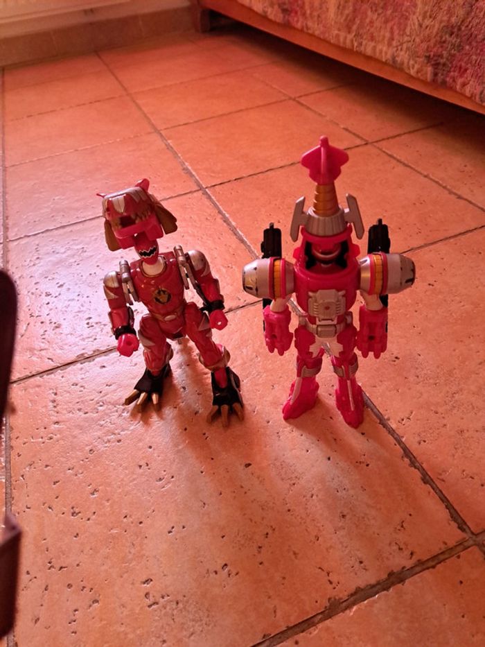 Lot de 2 power rangers