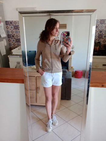 Gilet femme s marron clair c77