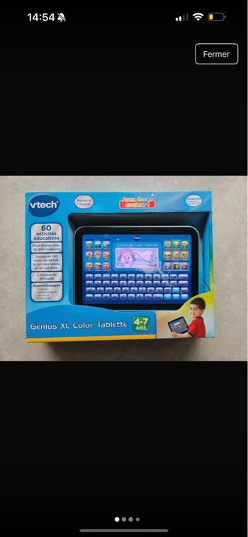 vtech tablette  genius xl