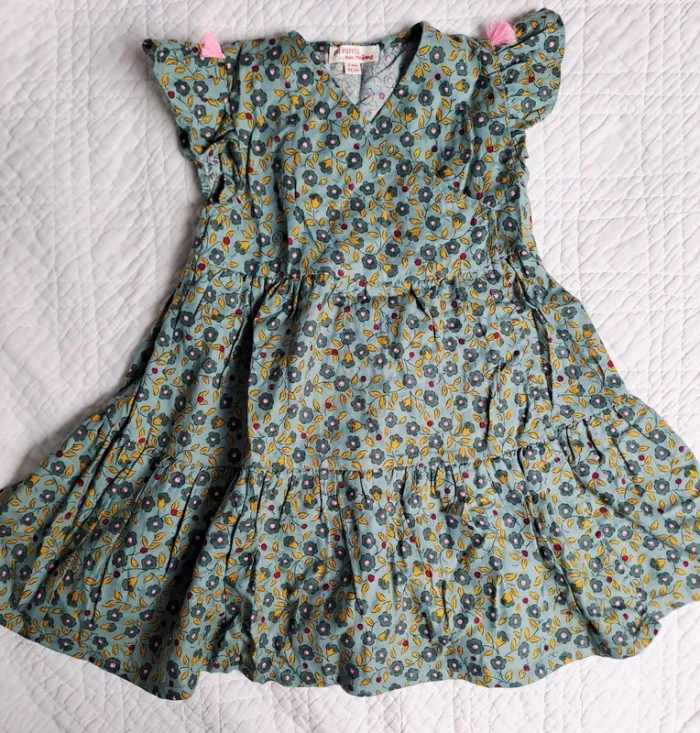 Lot Robe DPAM et Gilet Obaïbi 23 mois- Printemps/été - photo numéro 2