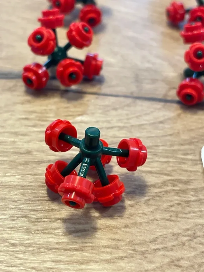 Lot de 10 bouquets de fleurs LEGO - photo numéro 7