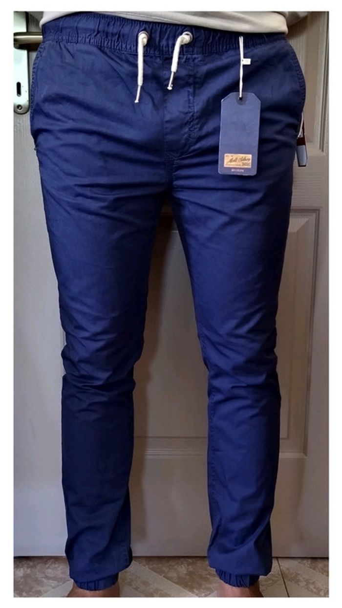 Pantalon élastique en coton taille 42 - photo numéro 4