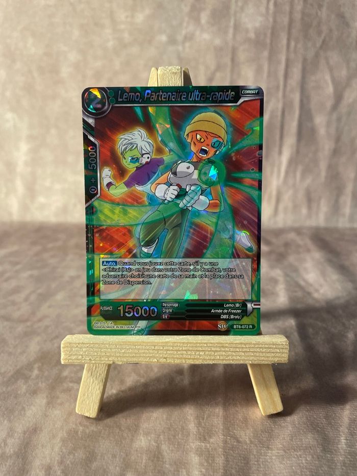 Bt6 - 072 R - Lemo, partenaire ultra- rapide - Dbs card game - version française