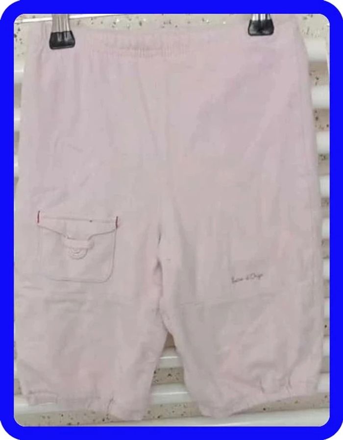 Pantalon  rose  Sucre  D'Orge  Taille  9  mois - photo numéro 2