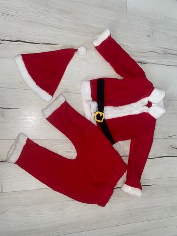Déguisement père noël garçon 18 mois