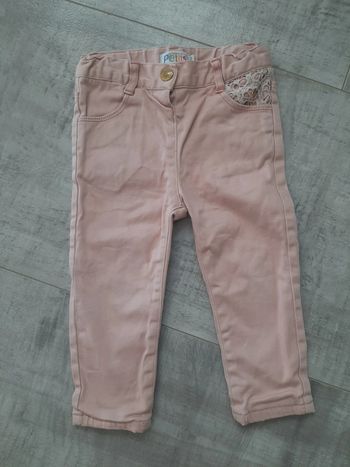 Pantalon rose pâle