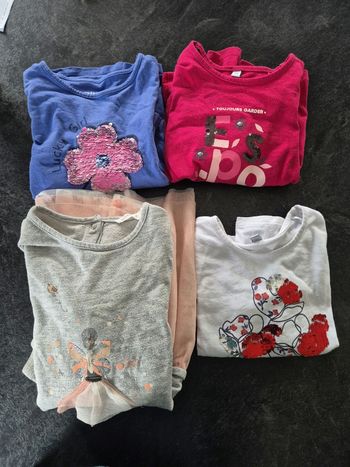 Lot de  4 tee-shirt ML