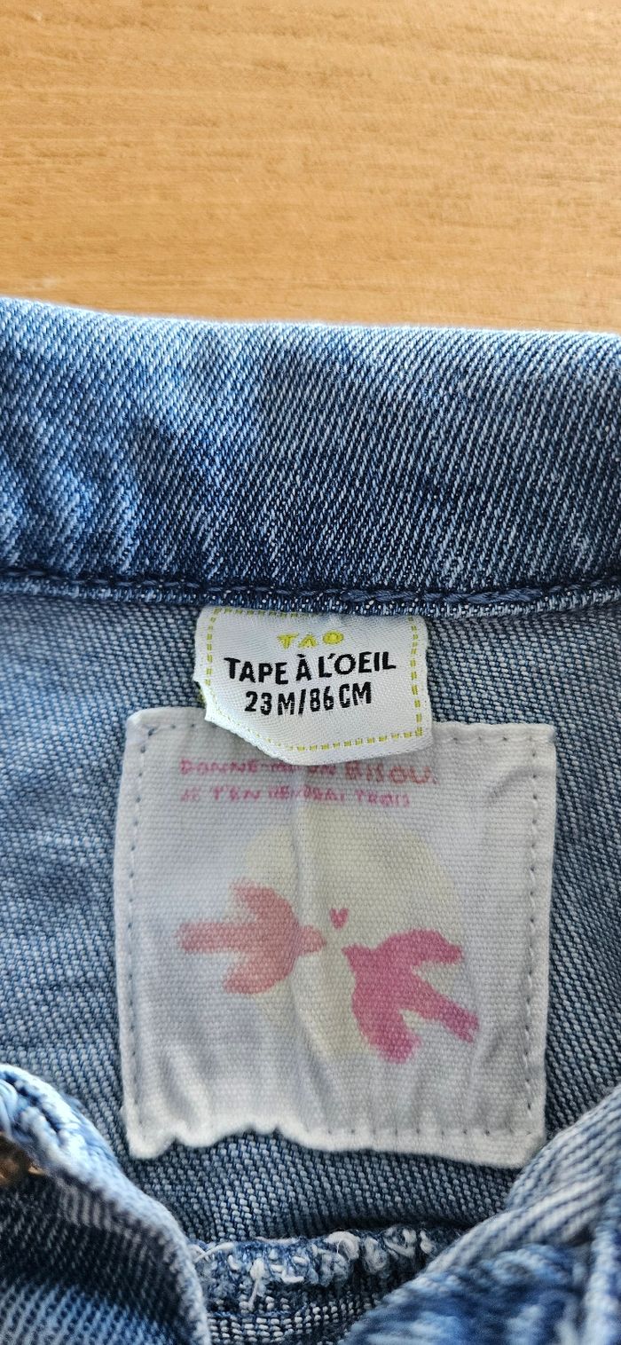 Veste en jean fille - photo numéro 5