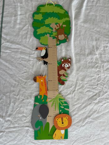 Toise enfant animaux 