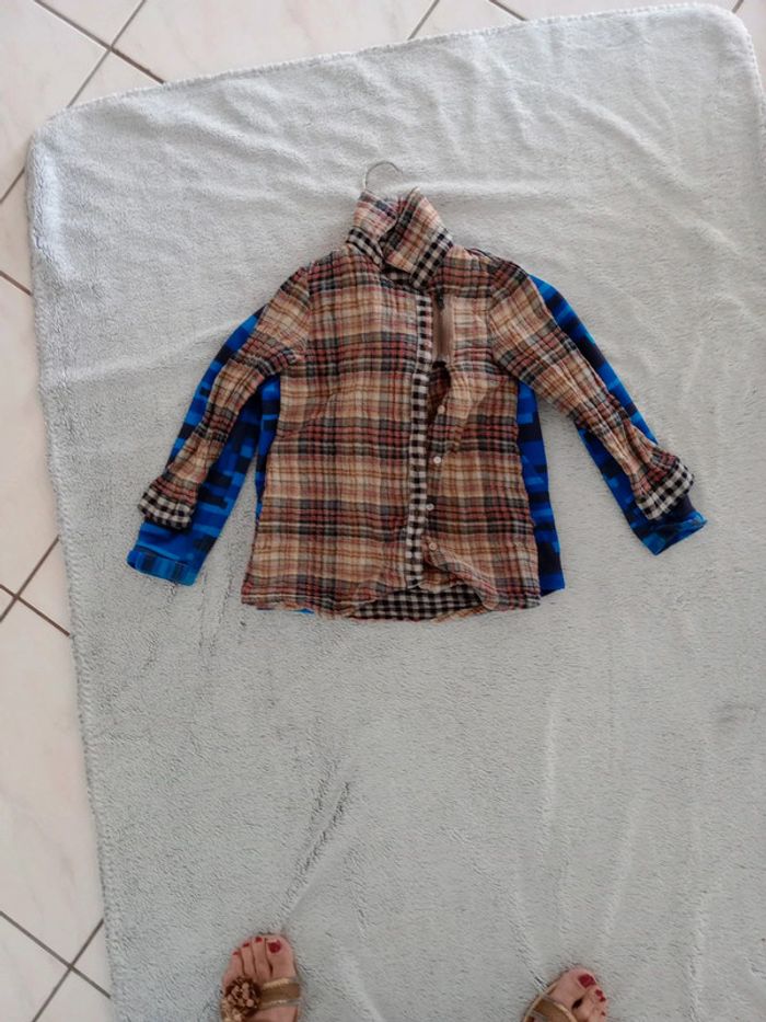 Veste d extérieur enfant 6 ans bleu c80 - photo numéro 12