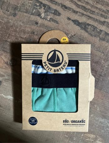 Boxers Petit Bateau 4 ans Neufs