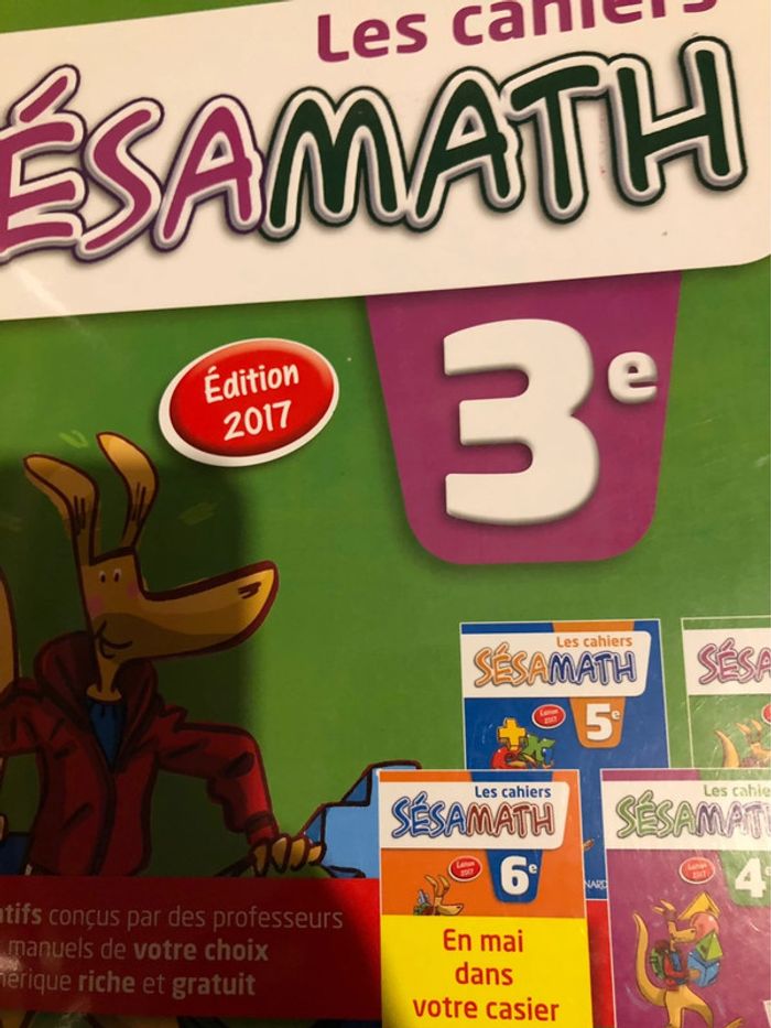 Les cahiers sesamath 3eme - photo numéro 3