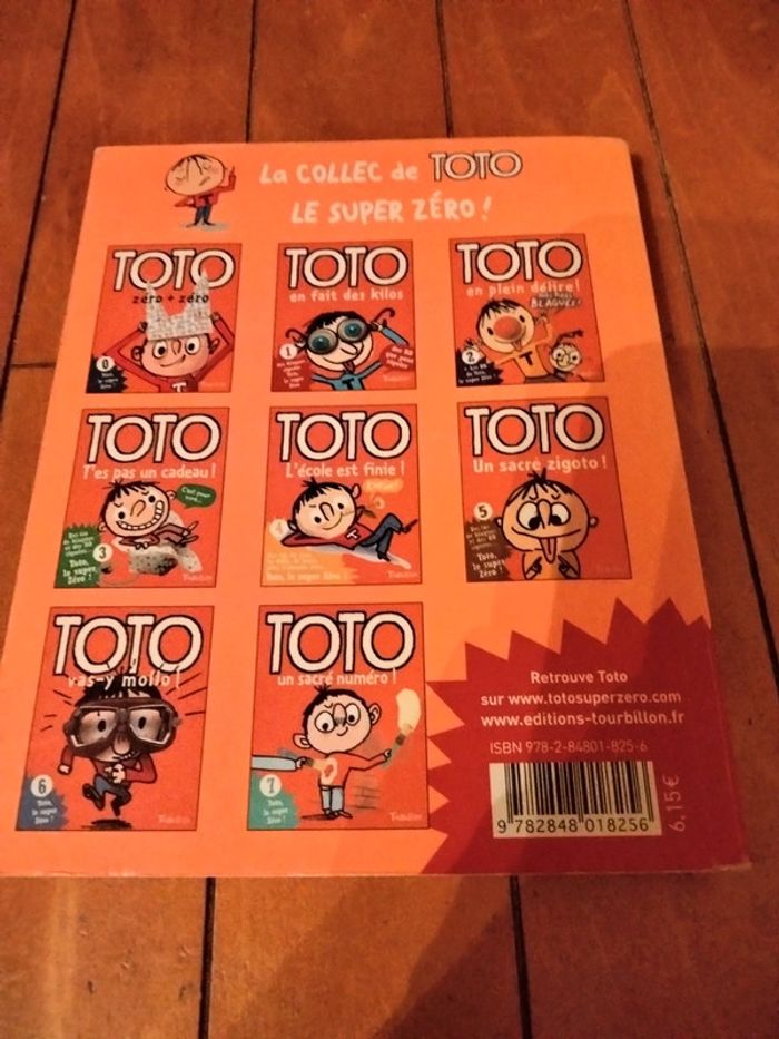 Livre intitulé Toto il pleut des zéros tourbillon - photo numéro 2