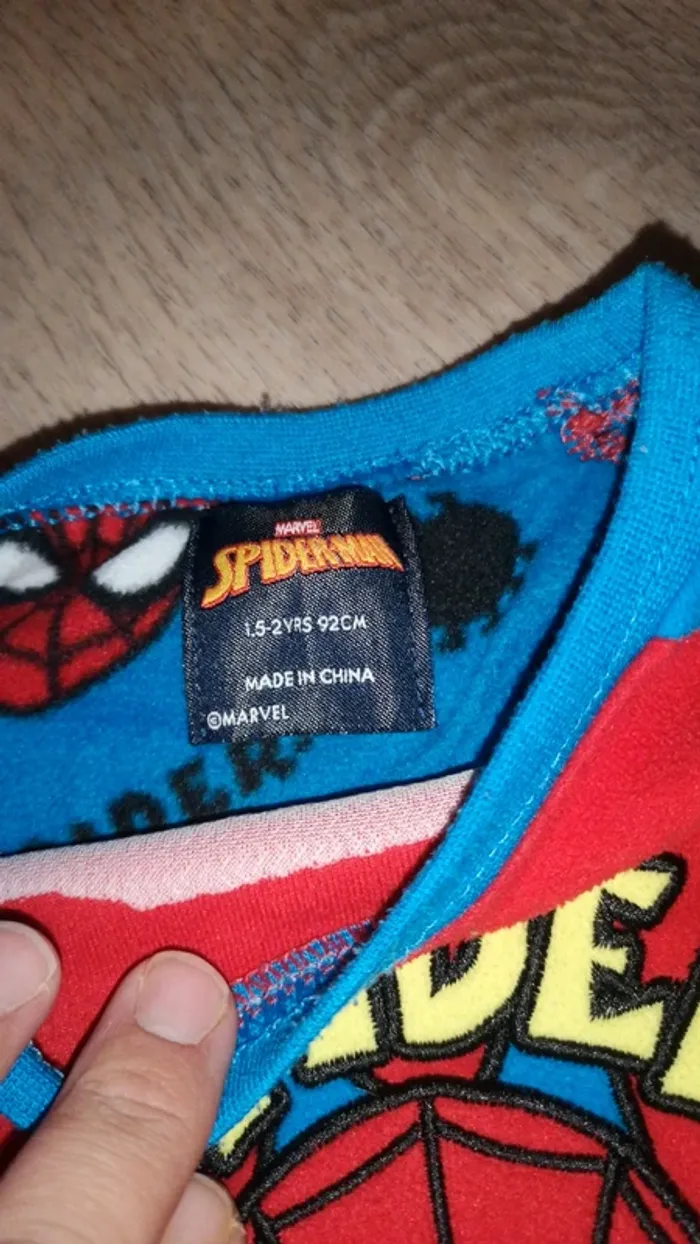 Pyjama spider man - photo numéro 2