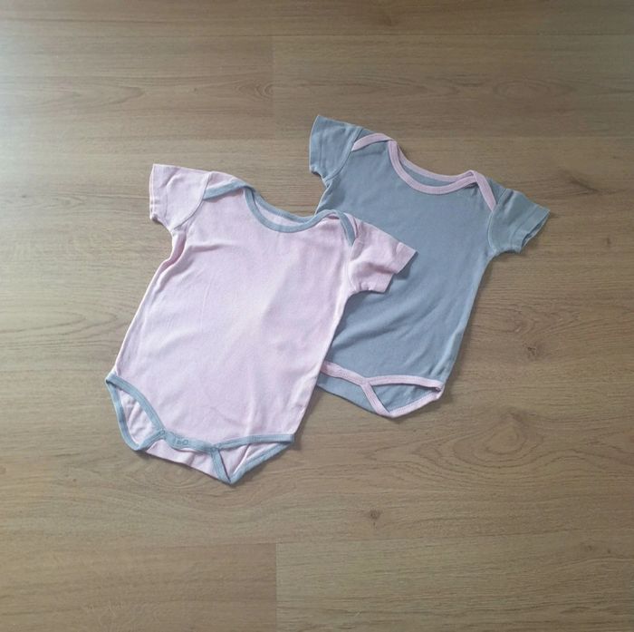 🩷 Lot de 2 bodies 12 mois Tissaia #emyfleury_12moisfille