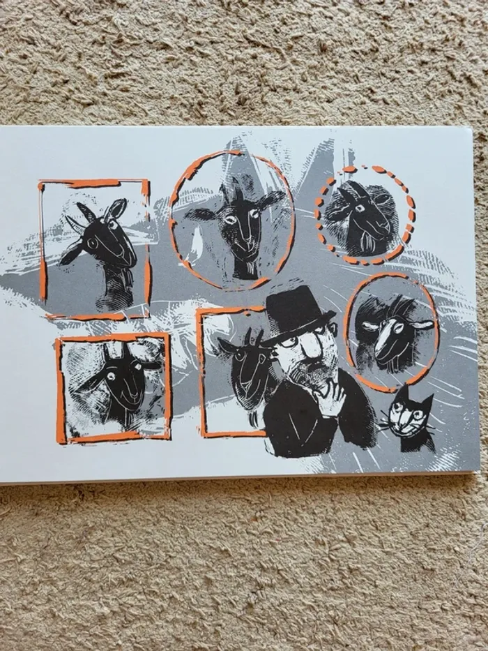 Beau livre pour enfant avec CD "La chèvre de Monsieur Seguin" mis en musique - photo numéro 6