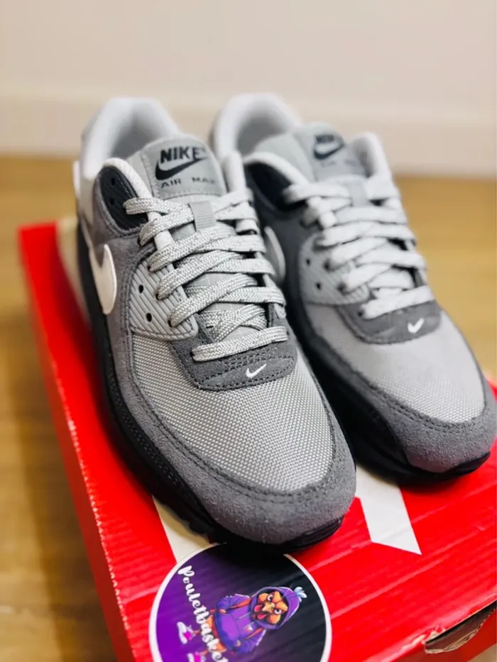 Nike Air Max 90 Réflective Anthracite black T40 - photo numéro 3