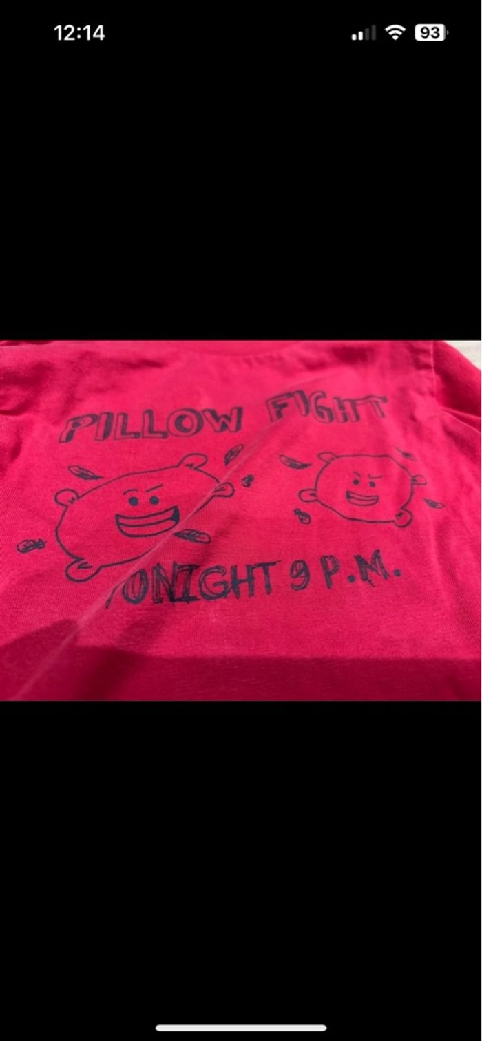 Teeshirt manches longues rouges 5 ans - photo numéro 2