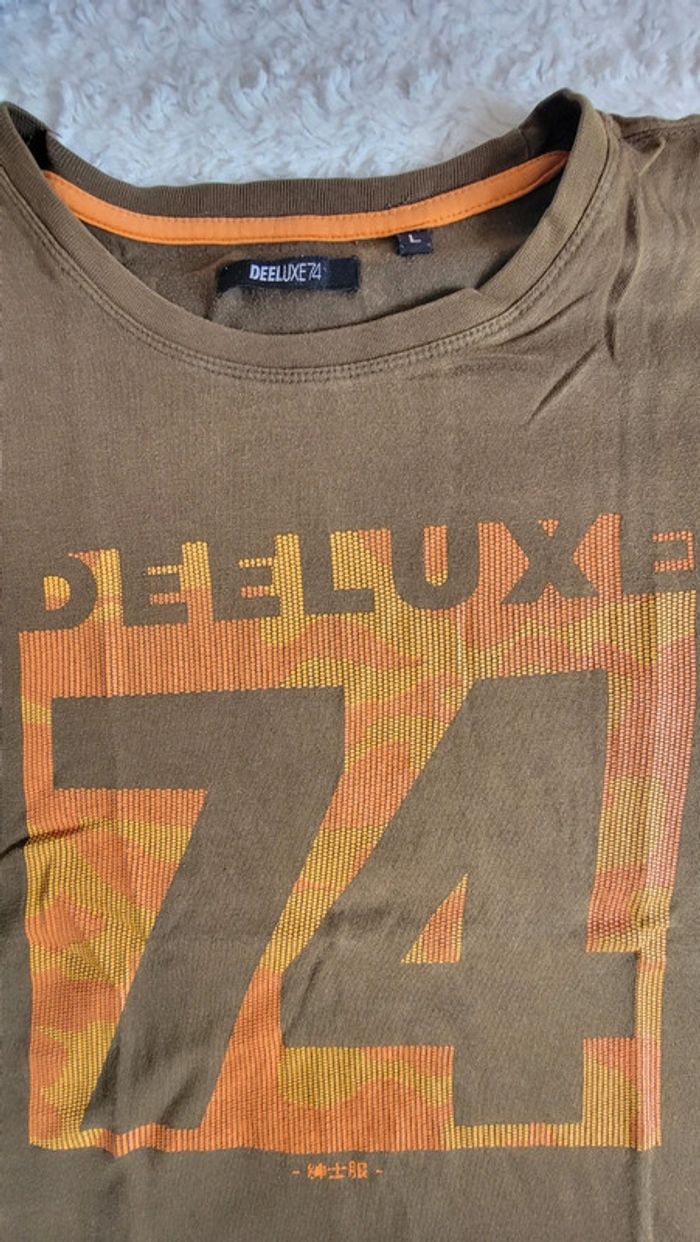 T shirt deeluxe kaki - photo numéro 2