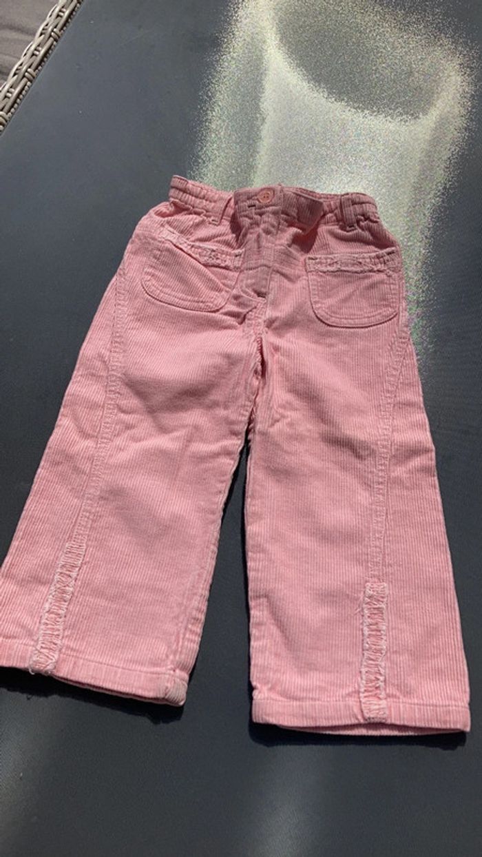 Lot ensemble pantalon jean vêtement fille enfant taille 24 mois 2 ans - photo numéro 6