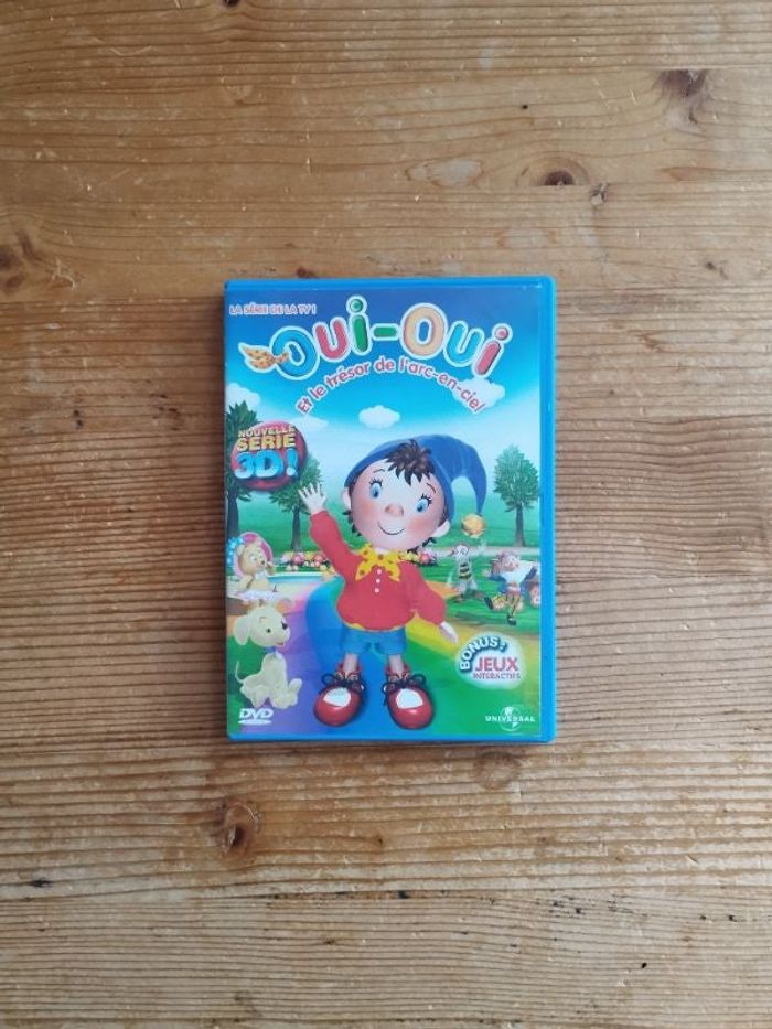 DVD Oui-Oui et le Trésor de l'Arc-en-Ciel - Très Bon État, Idéal pour Enfants !