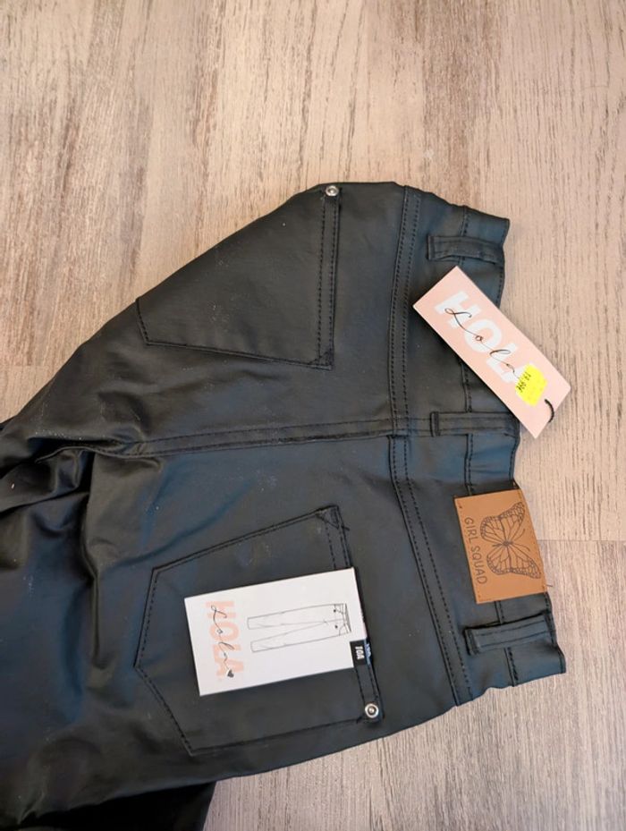 Pantalon enduit neuf 10 ans slim - photo numéro 2