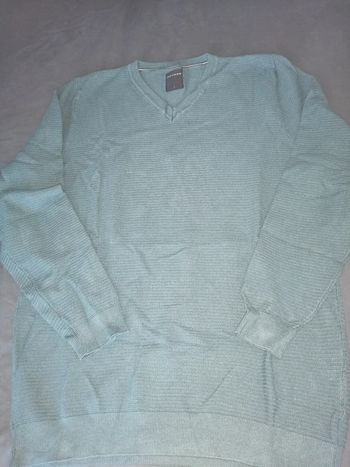 Pull Devred bleu canard