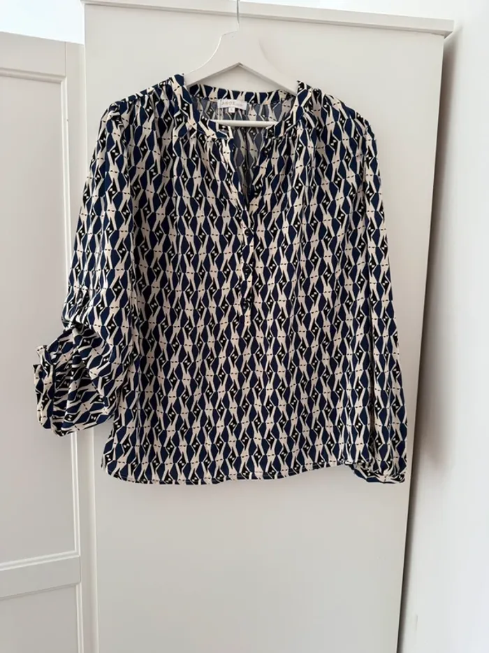 Belle blouse fluide neuve avec étiquette Akoz 🌸 L 40 - photo numéro 7