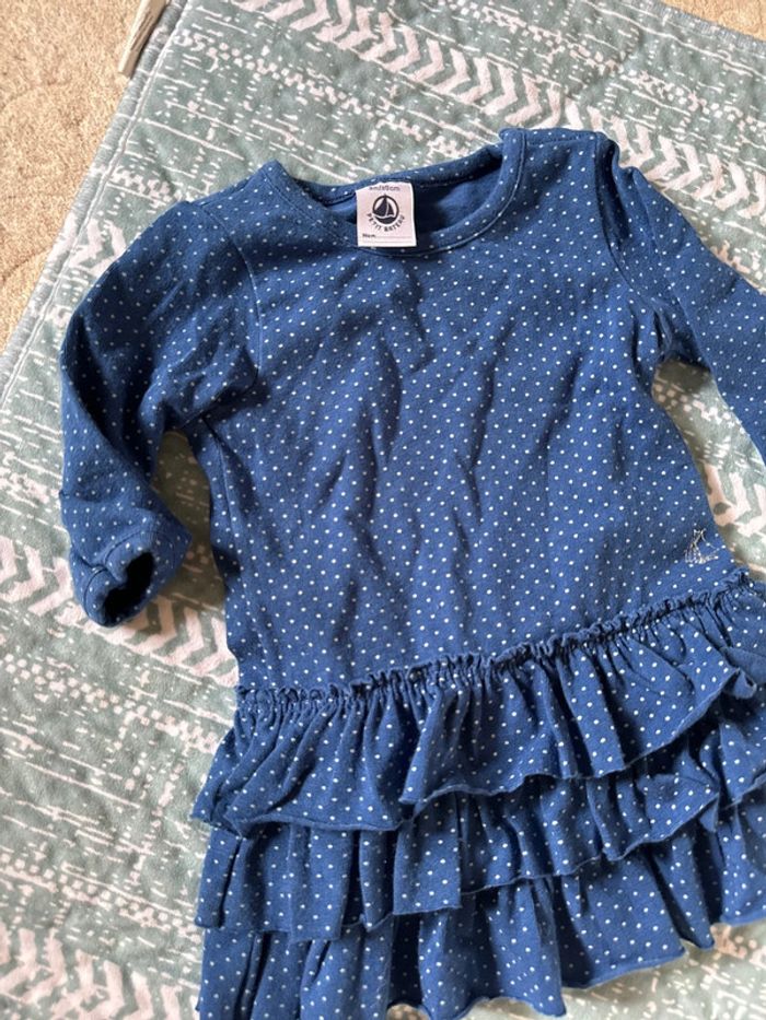 Robe tissu fin taille 3 mois petit bateau - photo numéro 2