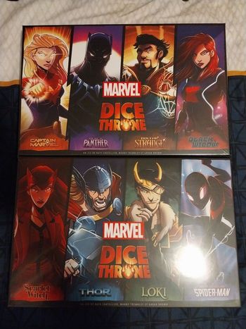 Dice throne marvel