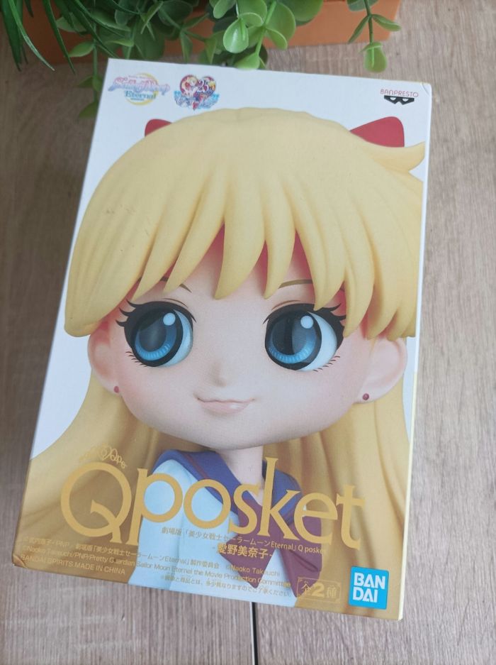 Figurine Minako Aino Venus sailor moon banpresto qposket Bandai - photo numéro 2