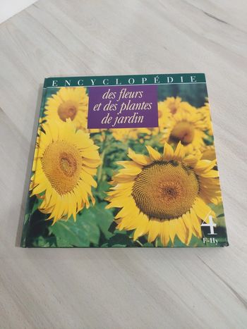 Livre encyclopédie des fleurs et des plantes de jardin