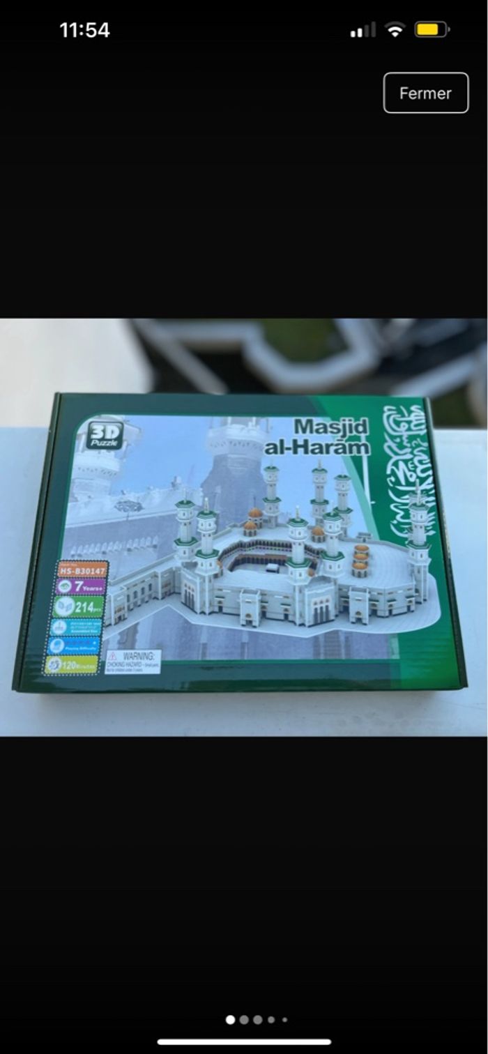 Puzzle 3D du masjid Al haram