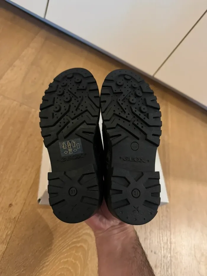 Chaussures enfants Geox J. Casey noir neuve taille 31 - photo numéro 5
