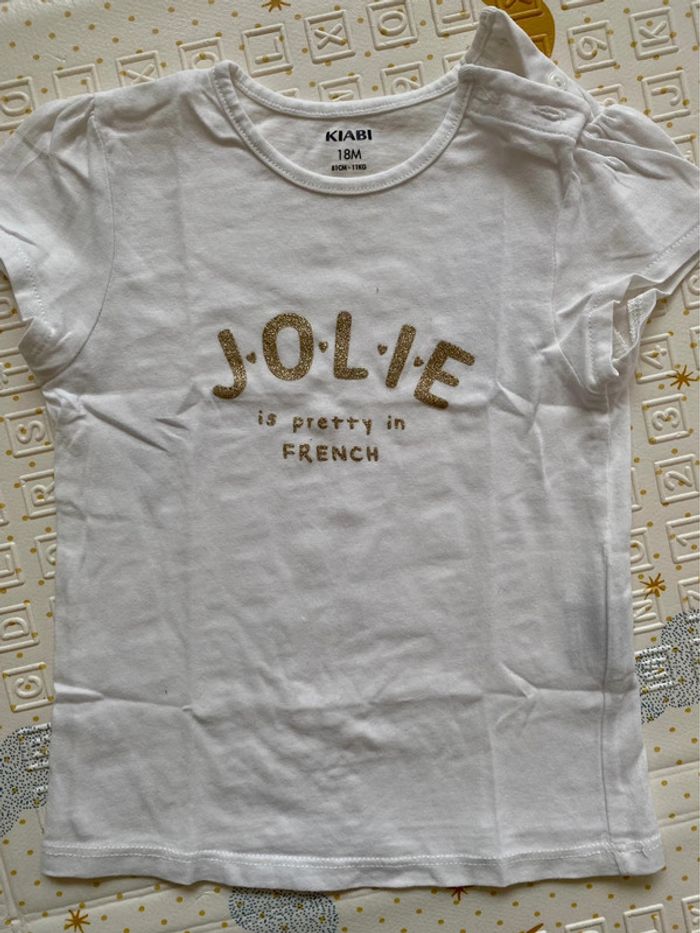 Tee-shirt manches courtes - 18 mois