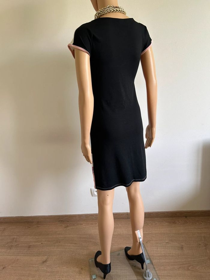 Robe rose noire et blanche à manches courtes Bodyflirt taille 34/36 jamais portée - photo numéro 10