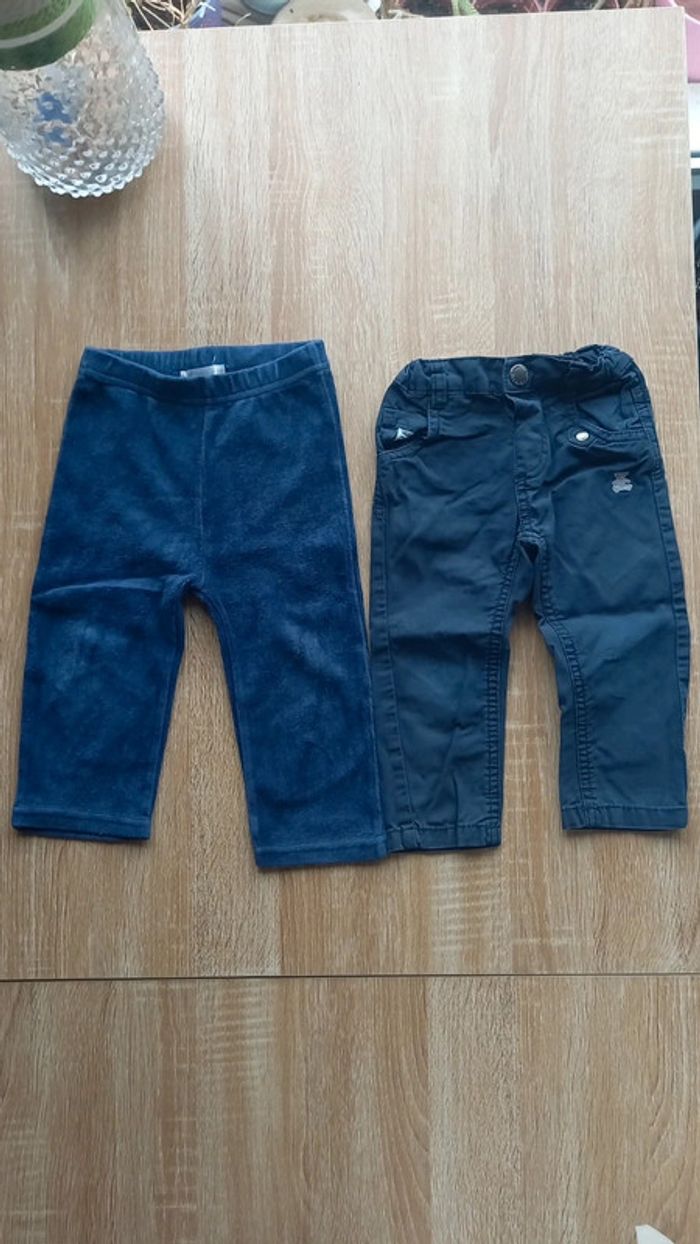 Lot pantalon 18 mois