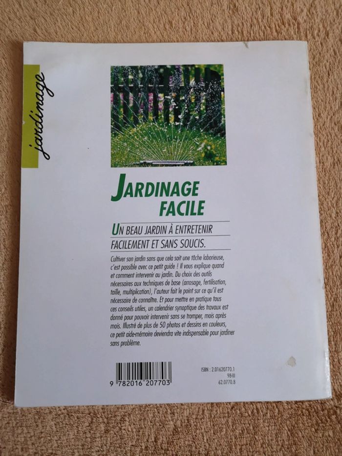 Livre Jardinage facile - photo numéro 2