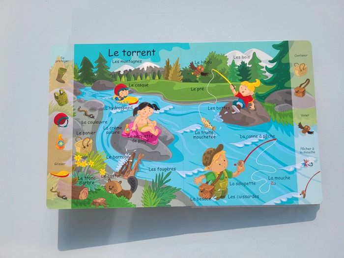 Livre tout-carton, couverture mousse 🦫 L'imagier de la Montagne 🏔 - photo numéro 9