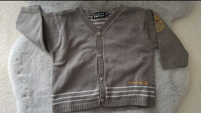 Ensemble gilet chemise manches courtes et short Tout compte fait 6 mois - photo numéro 4