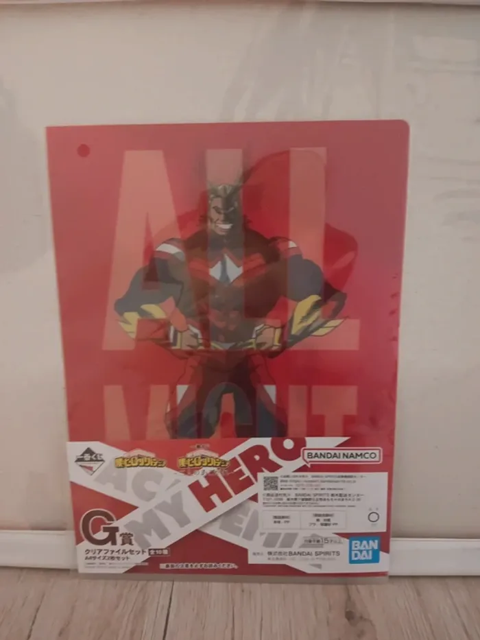 2 clear files my hero academia mha deku, all might